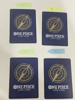 Set Of 4 Ryuma P-072 Monsters "For Asia" PROMO - ONE PIECE Card Japanese NM - Image 2