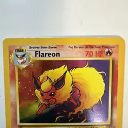 Flareon 3/64 - Jungle Unlimited Holo Rare Pokemon Card - Image 2