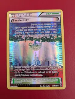 Parallel City 145/162 Breakthrough Reverse Holo Pokemon Card Excellent Condition - Image 1