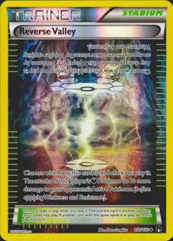 Reverse Valley 110/122 Reverse Holo Uncommon XY BREAKpoint Pokemon Card NM - Image 1