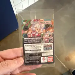 Bandai Namco One Piece CCG Monkey.D.Luffy US Voyage Basketball Promo Card - Image 2