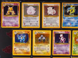 MP/HP (Unlimited) NEAR-COMPLETE Pokemon 13/16 HOLO-RARE Card BASE 102 Set WOTC#5 - Image 2