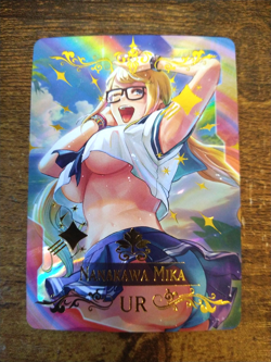 UR Beautiful Waifu Card - Nanakawa Mika Street Fighter Goddess Story FOIL - Image 1