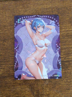 Beauiful Waifu Card - Rem - Goddess Story Charm of Goddess SNPD-EX-008 - Image 1