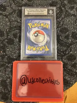 2006 Pokemon Pikachu Holo Black Star Promo Card #35 BGS 9 Mint - Image 2