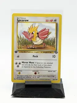 Pokemon TCG Jungle Spearow Card 62/64 Regular Common 1st Edition - Image 1
