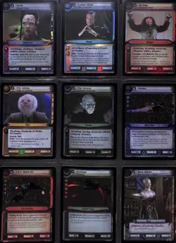 Star Trek CCG Adversaries 20 Card FOIL Insert Set - Image 3