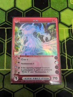 Chaotic Super Rare ILX Card Underworld NM - Image 1