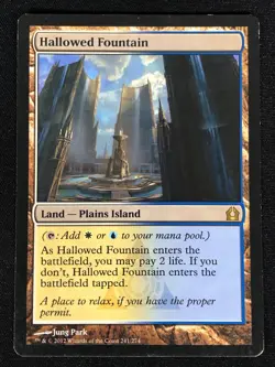 MTG Hallowed Fountain 241/274 (LP) - Image 1