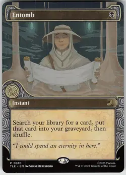 MTG Entomb (Showcase) Normal NM Avatar: The Last Airbender: Magic 310 - Image 1