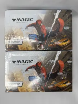 MAGIC THE GATHERING MARVEL SPIDER-MAN PLAY BOOSTER BOX BUNDLE X2 NEW SEALED - Image 1