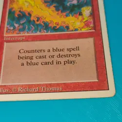 Free Shipping! MTG Red Elemental Blast - Revised Edition MP Moderately Played - Image 2
