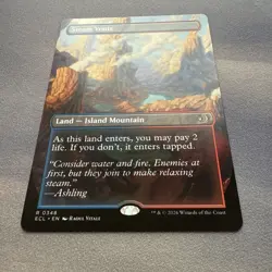Steam Vents MINT Borderless 348 Lorwyn Eclipsed ECL MTG Rare Land Unplayed M/NM - Image 2