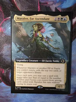 Maralen, Fae Ascendant - Borderless Non Foil - MTG - Lorwyn Eclipsed - Image 1