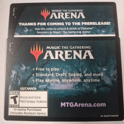 WILDS OF ELDRAINE Arena Prerelease code Online MTG *Limited Quantity* 2024 - Image 1