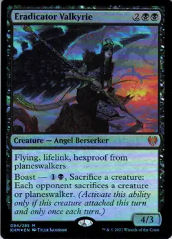 MTG Eradicator Valkyrie (94) | NM Foil | Kaldheim {KHM} - Image 2