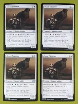 Abzan Falconer x4 Double Masters 2022 4x Playset Magic the Gathering MTG - Image 1