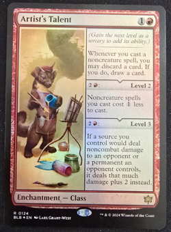 Artist's Talent Bloomburrow (Foil) Magic the Gathering BLB 0124 - Image 1