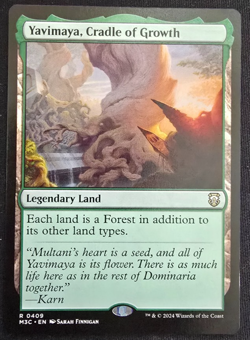 Yavimaya, Cradle of Growth Commander: Modern Horizons 3 Regular - Image 1