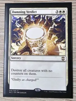 Damning Verdict Commander: Streets of New Capenna Regular - Image 1