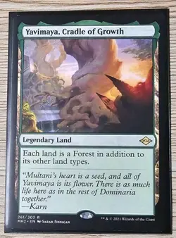 Yavimaya, Cradle of Growth Modern Horizons 2 Regular - Image 1