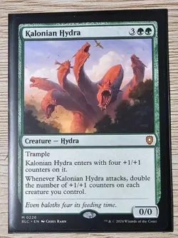 Kalonian Hydra Commander: Bloomburrow Regular - Image 1