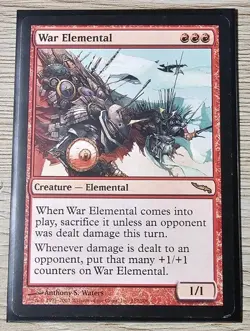 War Elemental Mirrodin Regular - Image 1