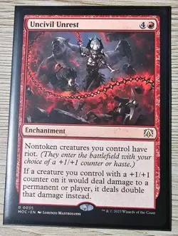 Uncivil Unrest Commander: March of the Machine Regular - Image 1