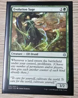 Evolution Sage War of the Spark Regular - Image 1