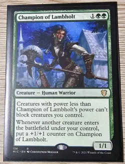 Champion of Lambholt Commander: Innistrad: Midnight Hunt Regular - Image 1