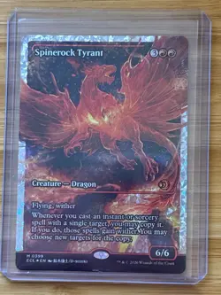 Spinerock Tyrant (0399) (Showcase) (Fracture Foil) Lorwyn Eclipsed Foil - Image 1
