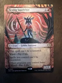 Hexing Squelcher : MTG *Showcase* Lorwyn Eclipsed #0317 / NM - Image 1