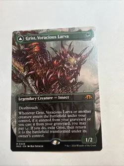Grist, Voracious Larva (Borderless) Modern Horizons 3 Regular - Image 1