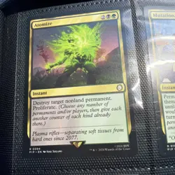 Atomize #94 (LP) Fallout PIP Magic MTG - Image 1