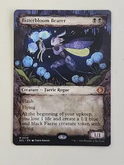 MTG Bitterbloom Bearer (Showcase Regular) Lorwyn Eclipsed 0310 Regular Eng - Image 1