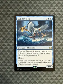 MTG Sunderflock #0074 Rare Lorwyn Eclipsed (ECL) - Image 1