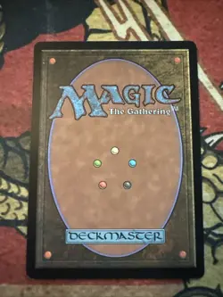 Mtg Magic Apocalypse Zombie Boa Missing Black Ink Light Print Misprint Error - Image 2