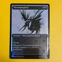 Thrummingbird | Showcase Step-And-Compleat Foil | U | 432 | ONE | MTG - Image 1