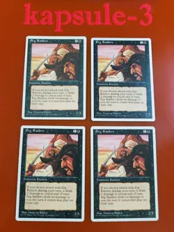 4x Erg Raiders | 4th Edition | MTG Magic The Gathering Cards - Image 1