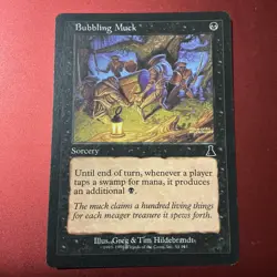 MTG Magic the Gathering Bubbling Muck (54/143) Urza's Destiny LP - Image 1