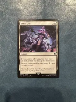 MTG Snuff Out (285) | NM | Cmd: Final Fantasy (FIC) IN HAND - Image 1