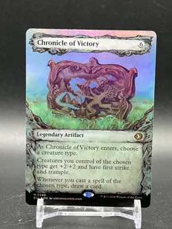 MTG Chronicle of Victory (Showcase) - Lorwyn Eclipsed 0346 Foil Borderless - Image 1