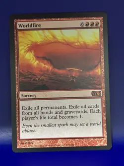 Worldfire Core Set 2013 M13 Regular MTG Magic the Gathering - Image 1