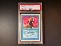 1993 FLIGHT Unlimited Edition Graded PSA 7 NEAR MINT, Vintage MTG Blue - Image 1