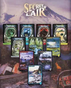 MTG SECRET LAIR BRAIN DEAD RAINBOW FOIL: LANDS, CREATURES, & STAPLES - Image 4