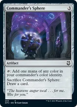 MTG Commander's Sphere - 203 / English / Near Mint - Image 1
