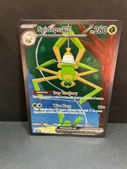 Pokemon TCG Spidops EX 243/198 Illustration Scarlet & Violet Base Set - Image 1