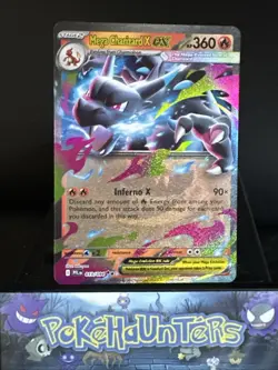 Pokemon Card Mega Charizard X EX 013/094 Phantasmal Flames Half Art Rare NM - Image 1