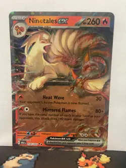 Ninetales EX 38/165 SV:151 Pokemon TCG - Near Mint NM Collectible Card - Image 1