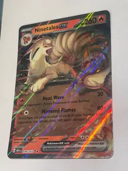 Ninetales EX 38/165 SV:151 Pokemon TCG - Near Mint NM Collectible Card - Image 2